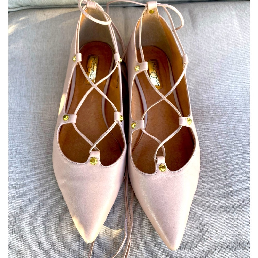 Blush pink ballet flats 8.5/9
